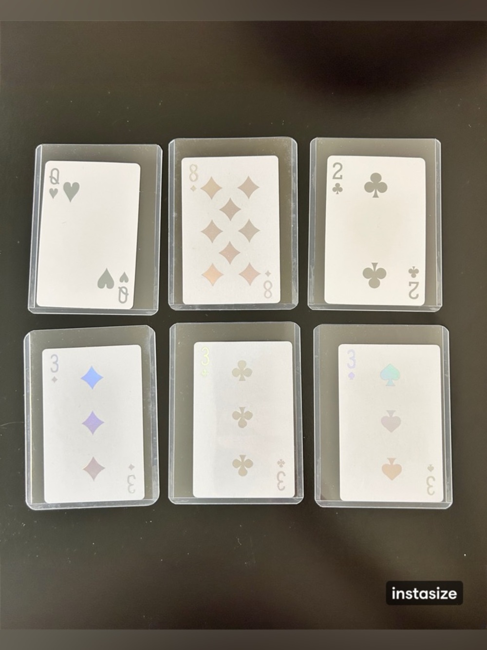 Dior Joy Collectible Card Set - 6 Cards in Cases